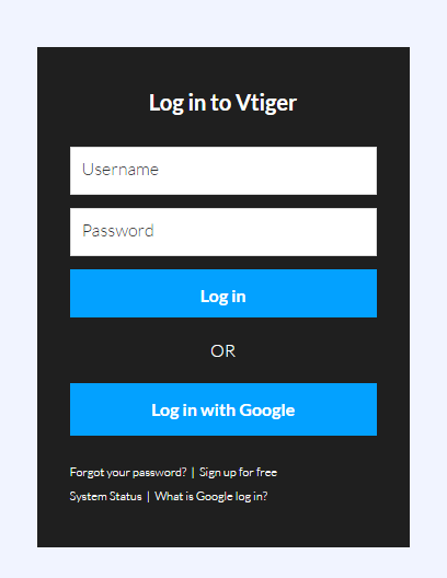 Documentation > 2. Vtiger CRM Integration User Guides > login.png