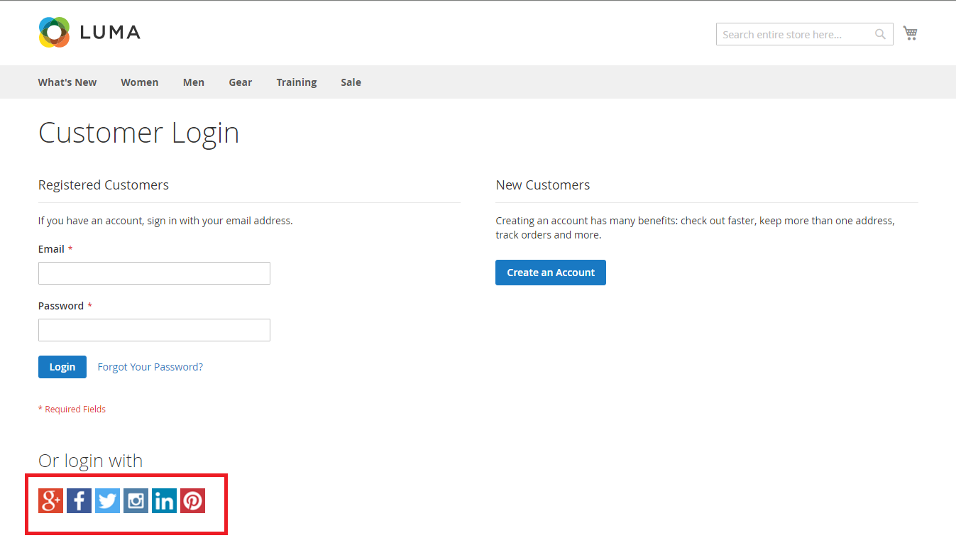 Documentation > 2. Social Login User Guide > Social login button below sign in form.png
