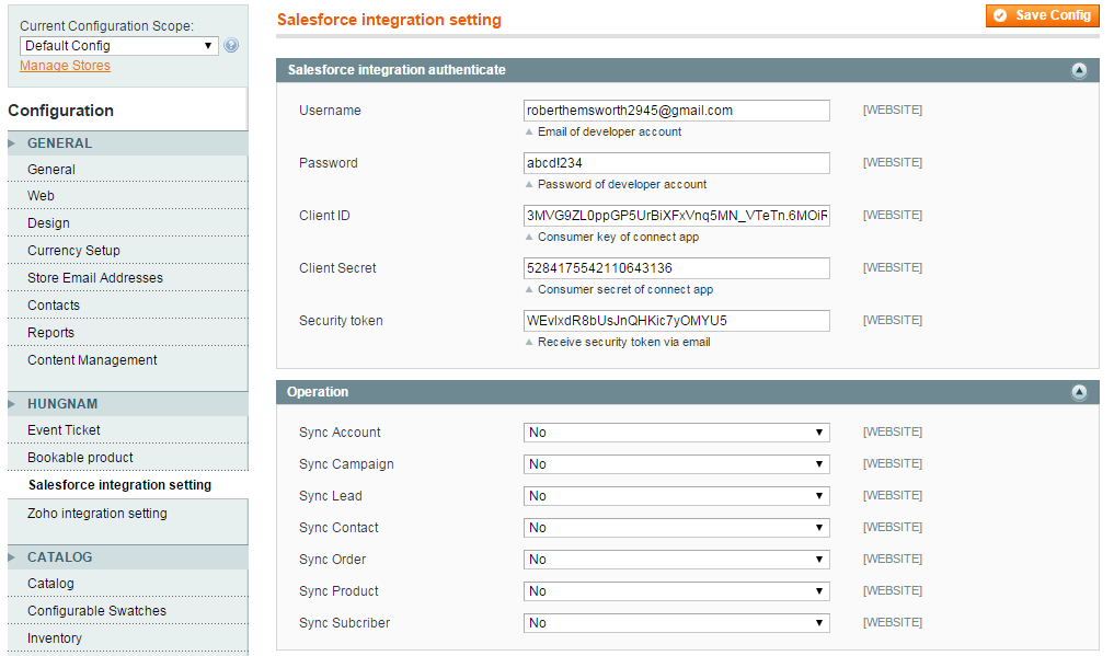 Documentation > 2. Magento Salesforce CRM Integration User Guides > 9.png (salesforce integration) Magento CRM integration