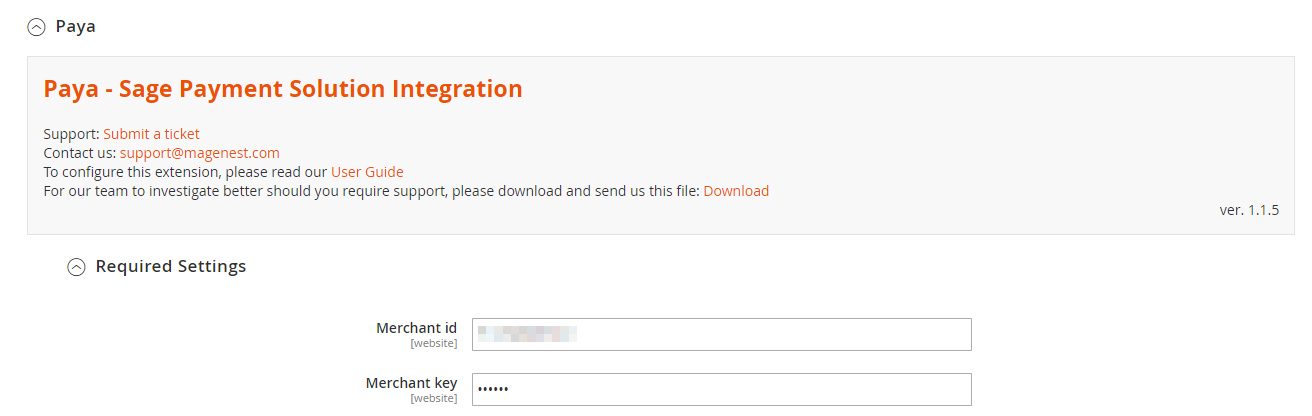 Documentation > Paya Payments User Guide (Legacy) > Required-settings.png