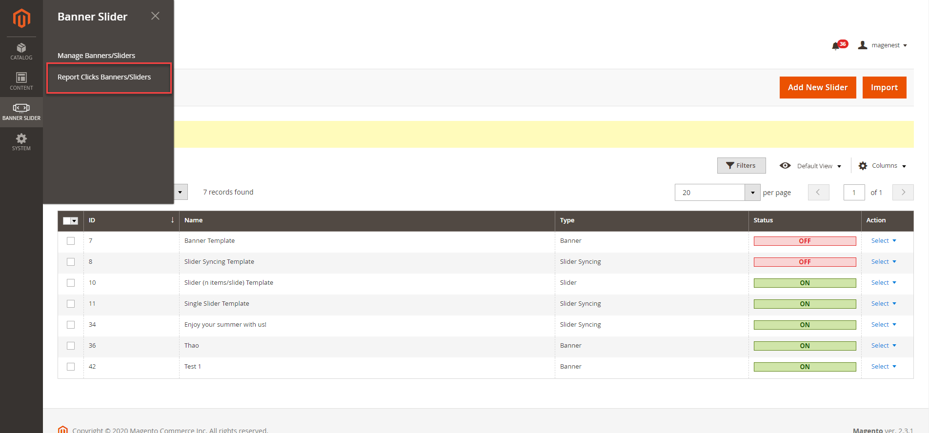 Documentation > Banner Slider User Guide > report1.png