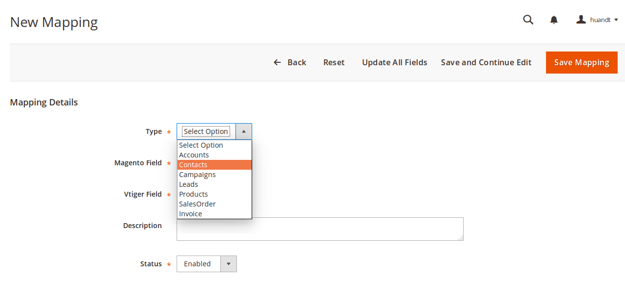 Documentation > Vtiger CRM Integration > 02-new-mapping.png
