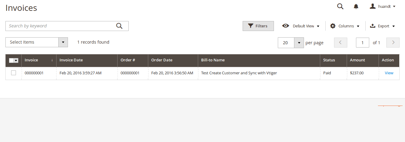 Documentation > Vtiger CRM Integration > 12-create-invoice.png